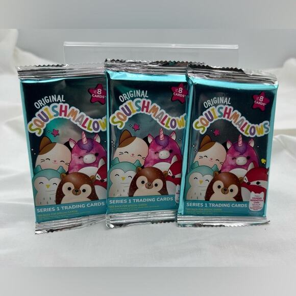 Squishmallows Other - 3 Pack of Squishmallows Series 1 Trading Cards